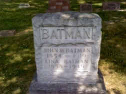 batman tombstone